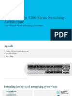 Cisco Catalyst 9200 Series Switching Architecture