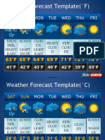 1112 Weather Forecast Powerpoint Template