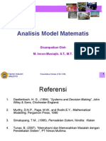 L.7. Analisis Model Matematis