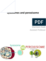 Lysosomes and Peroxisome