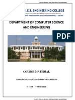 M.I.E.T. Engineering College: Department of Computer Science and Engineering