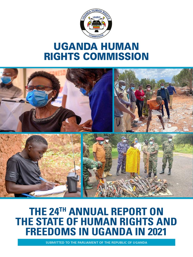 UHRC 24th Annual Report PDF Human Trafficking Ratification picture