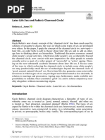 Later Life Sex and Rubin's Charmed Circle': Rebecca L. Jones