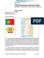 Indonesia'S International Partners Country Report: Portugal: CREATED ON June 7, 2011