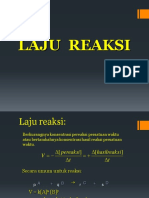 Pertemuan 15 Laju Reaksi