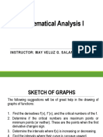 Mathematical Analysis I: Instructor: May Veluz G. Salansang
