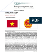 Indonesia'S International Partners Country Report: Vietnam: Created On September 16, 2012