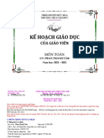 Khung kế hoạch giáo dục