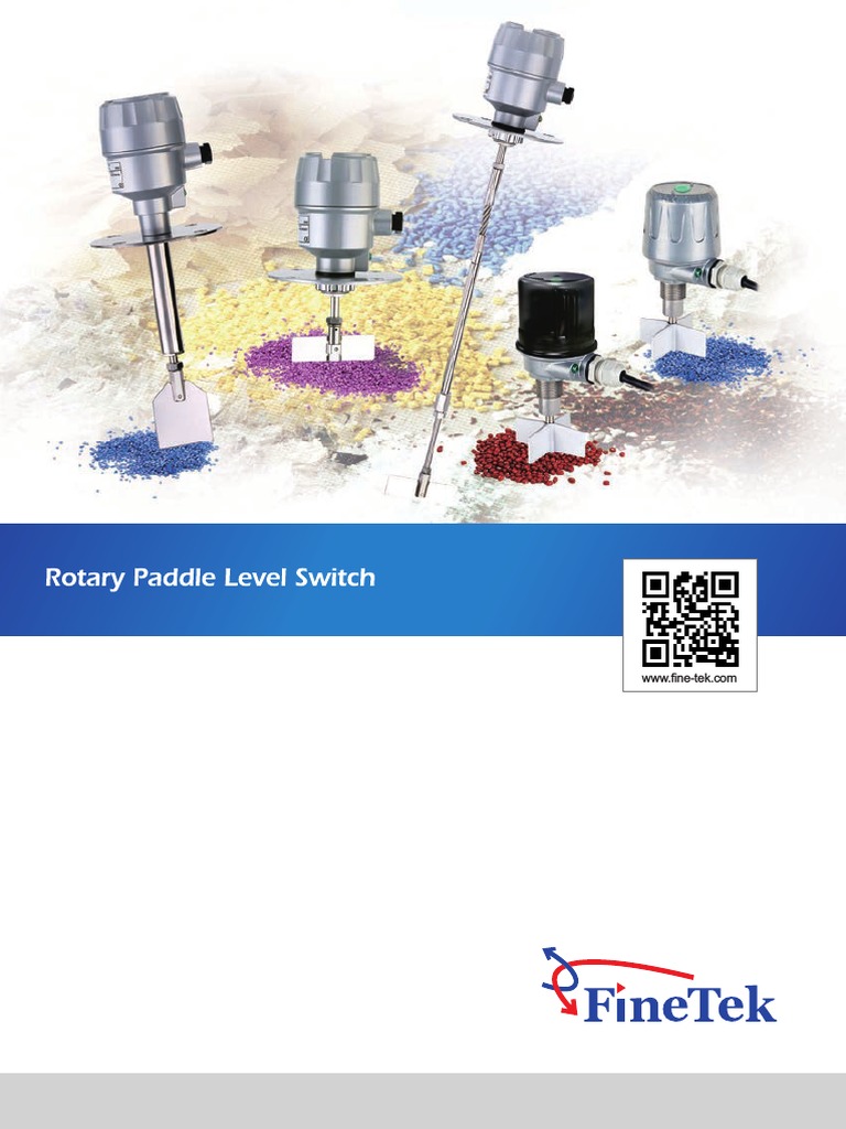 SE Rotary Paddle Level Switch - B0 | PDF | Electric Motor | Switch