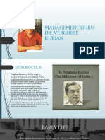 Management Guru: Dr. Verghese Kurian