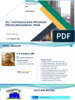 Isu Tantangan Program Penyelenggaraan Spam - Maret 2022