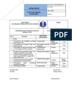 Sop Pemeriksaan Perlengkapan Peralatan