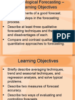 3c - Technological & Quantitative Forecasting