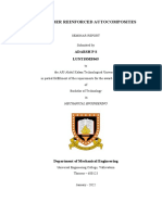 Coir-Fiber Reinforced Autocomposites: Adarsh P S LUNT18ME065