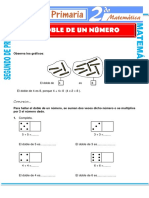 El - Doble de Un Numero - 2° Primaria