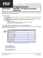 SUP0146 - DSC3000 - On-Sample Transducer Calibration