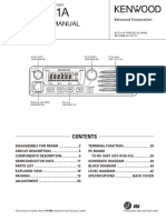 Service Manual: Panel Assy (A62-1187-13) Knob (VOL) (K29-9498-03) Knob (ENC) (K29-9499-03)