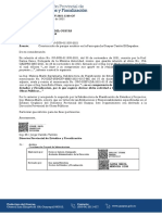 Oficio No. PG Dief Dir JCT 2021 1249 of Prefectura Signed Signed Signed