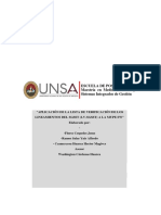 Aplicacion de La Lista de Verificacion de Seguridad Trabajo