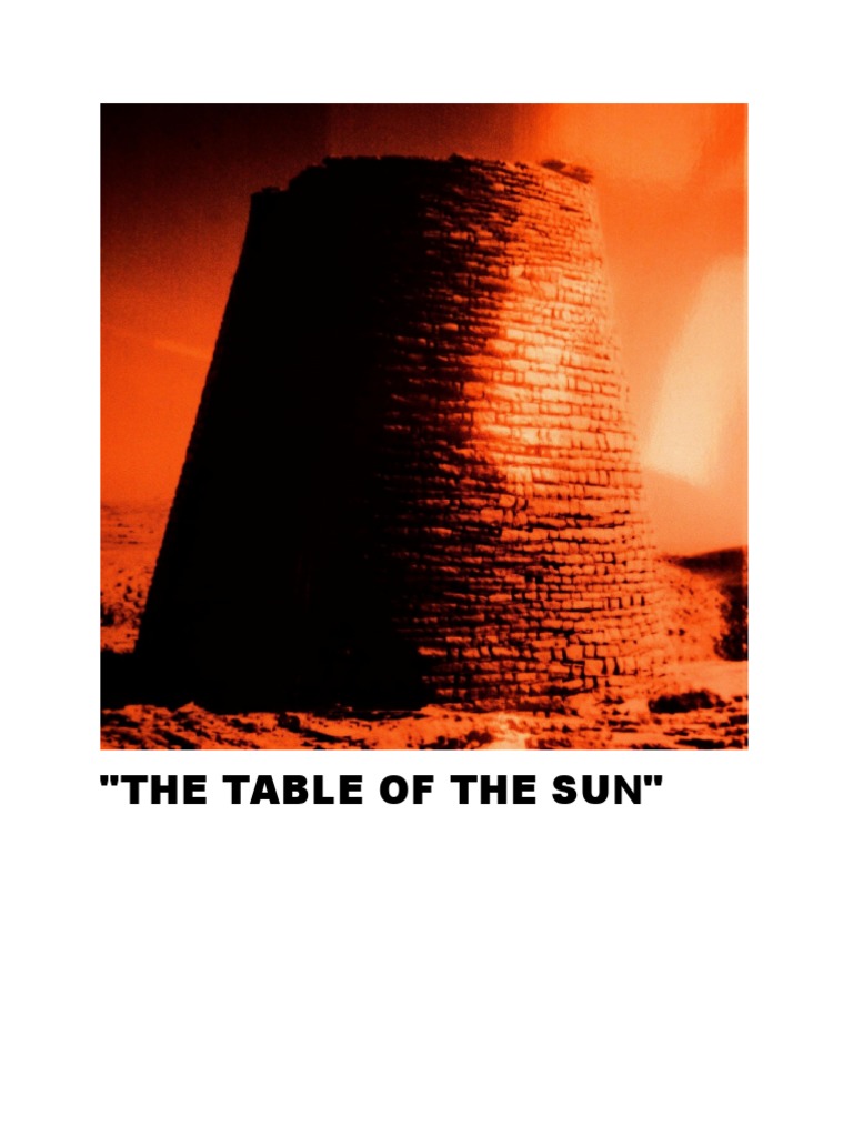 The Table of the Sun | PDF | Africa | Geography