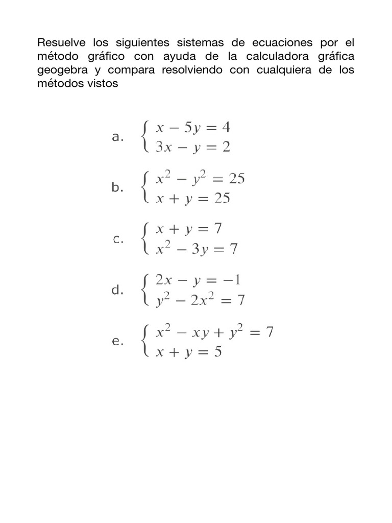 Practica Con Geogebra | PDF