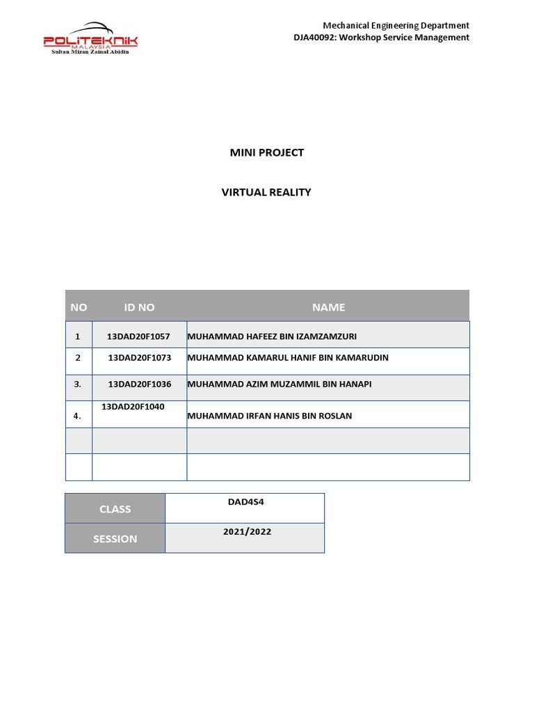 Virtual Garage Management Project | PDF | Vehicles | Car
