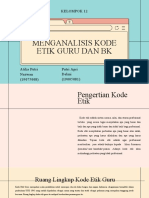 Kelompok 12 BK Kode Etik Guru Dan BK