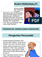 Kecelaruan 10 - Personaliti 2019