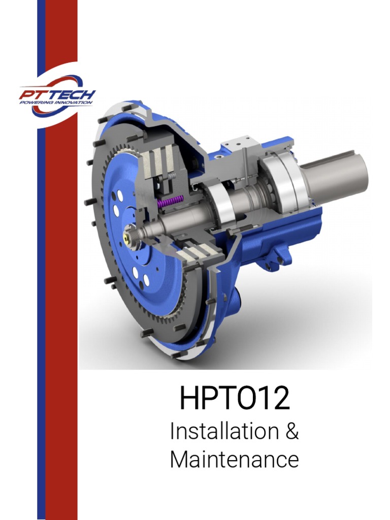 HPTO12 Clutch Installation Manual | PDF | Clutch | Screw