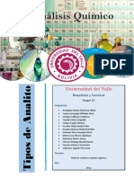 Tipos de Analitos