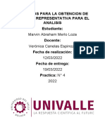 Procesos para La Obtencion de Muestra Representativa para El Analisis