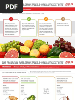 Team Full ROM - Simplied 3-Week Minicut Diet