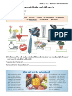 Verben Mit Dativ Und Akkusativ - Vermittlung