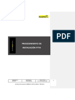 Procedimiento de Instalación FTTH V5.1