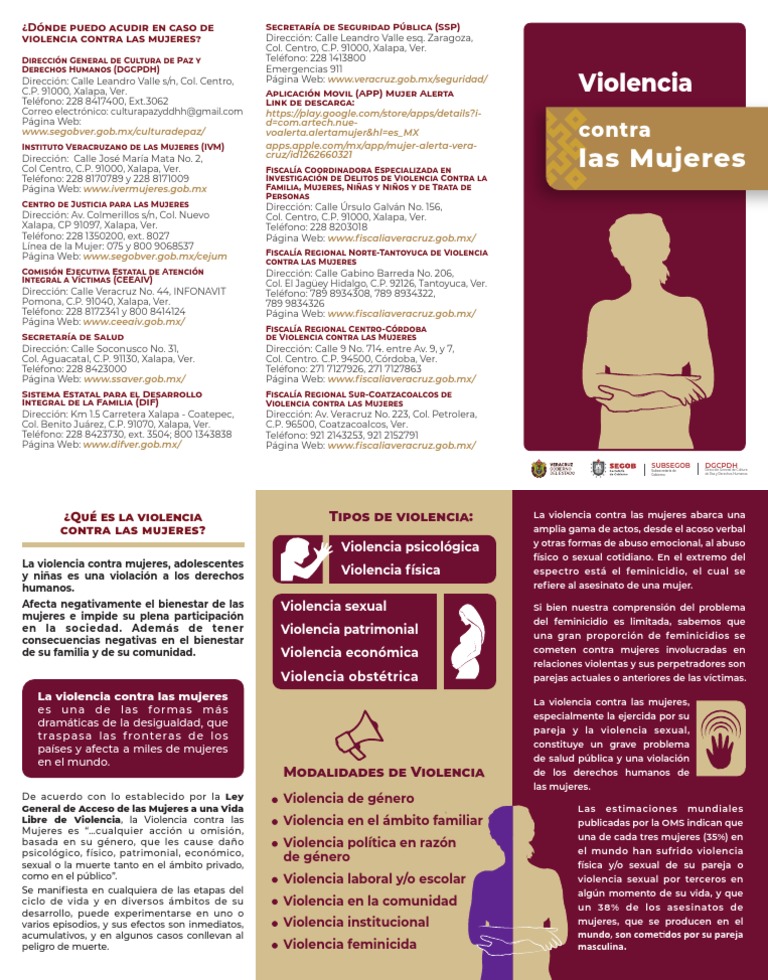 Violencia Contra Las Mujeres | PDF | La violencia contra las mujeres ...