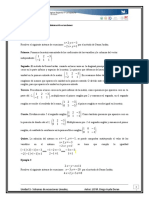 3.4 Métodos de Solución de SEL Gauss - Jordan