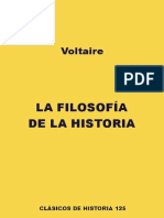 Voltaire-La Filosofía de La Historia