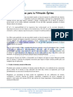 10 Pasos para La Filtración Óptima