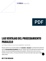 Las Ventajas Del Procesamiento en Paralelo - Yamaha Music