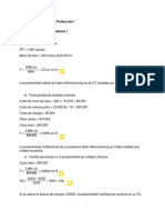 Producción I - Foro 1 - Problema 1-1