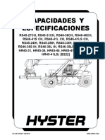 Capacidades y Especifiaciones