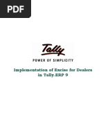 Download Implementation of Excise for Dealers in TallyERP 9 by cadigvijay SN57821195 doc pdf