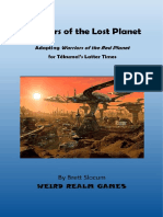 Warriors of The Red Planet - Warriors of The Lost Planet