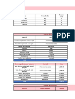 Tablas Excel Del Proyecto de Andamios Seyco