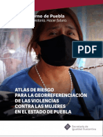 Atlas de Riesgo para La Georreferenciación de Las Violencias Contra Las Mujeres en El Estado de Puebla 1