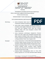 Penetapan PSKK BNSP TA 2022 (Revisi)