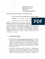 Apelación de auto que declara improcedente remisión de actuados a juzgado comercial