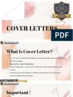 Cover Letter