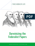 Darwinizing The Federalist Papers This View of Life