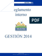 Reglamento Interno 2013